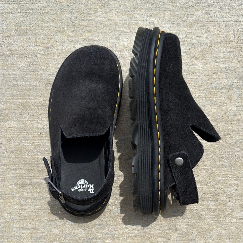 Dr. Martens Zebzag Black Suede *BRAND NEW*